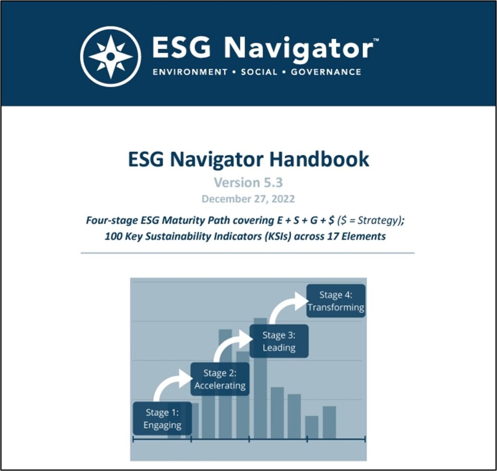 ESG Navigator Handbook ESG Navigator